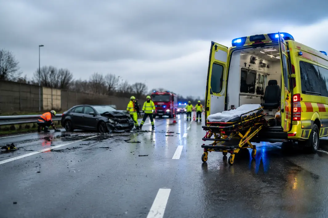 Zwaargewond slachtoffer na ernstig ongeluk op de A12